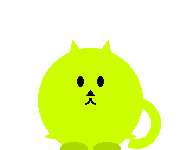 Kucing sedang melompat